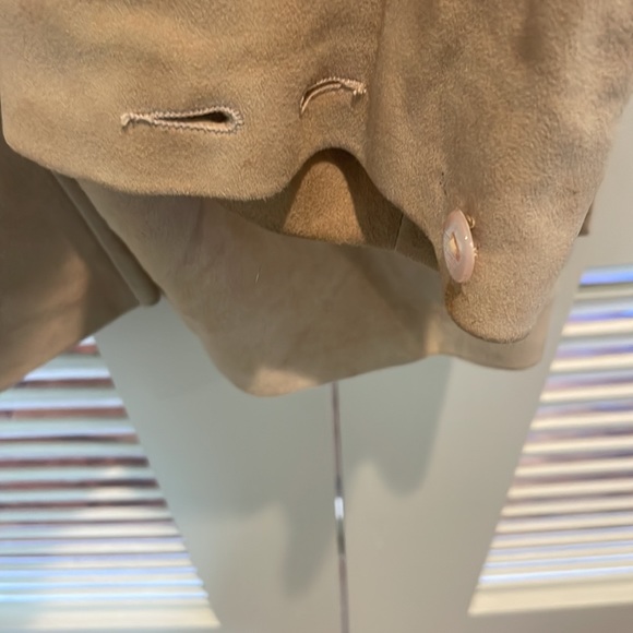 Leather Shacket shirt jacket Size Medium - Picture 3 of 4